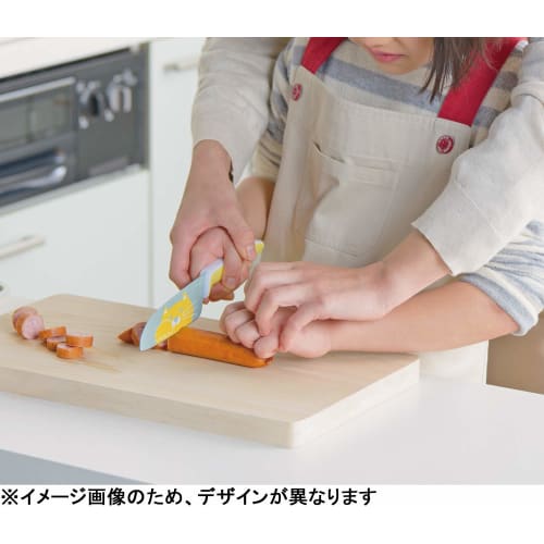 Fuji Cutlery Children's Stainless Steel Knife, Goote Children's Knife (Double-Edged), FC-791, Pink (Rabbit Design), 235mm, AGC0102