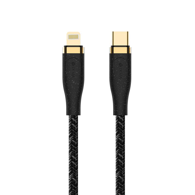 

DEVIA Star Series EC418 1.5m Type-C to Lightning Cable PD 27W Fast Charging Syncing Cord A