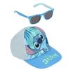 UV Cap and Glasses Set - DISNEY - Lilo Stitch - Size 53 Cm - Blue - 4-8 Years
