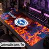 Custom Text Big Mousepad, Extended Desk Pad For Laptop Work GameBrighton & Hove Albion Football