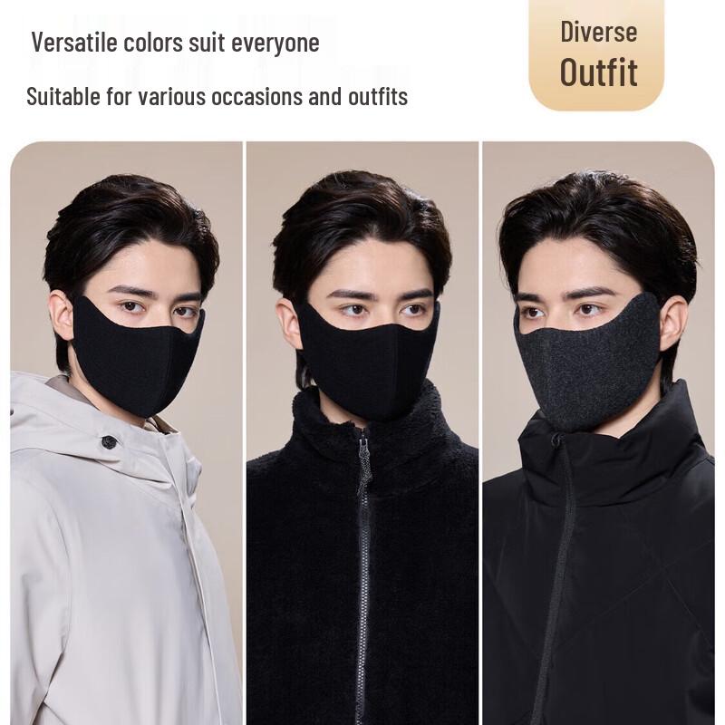 JIUMU Men's Winter Warm Face Mask