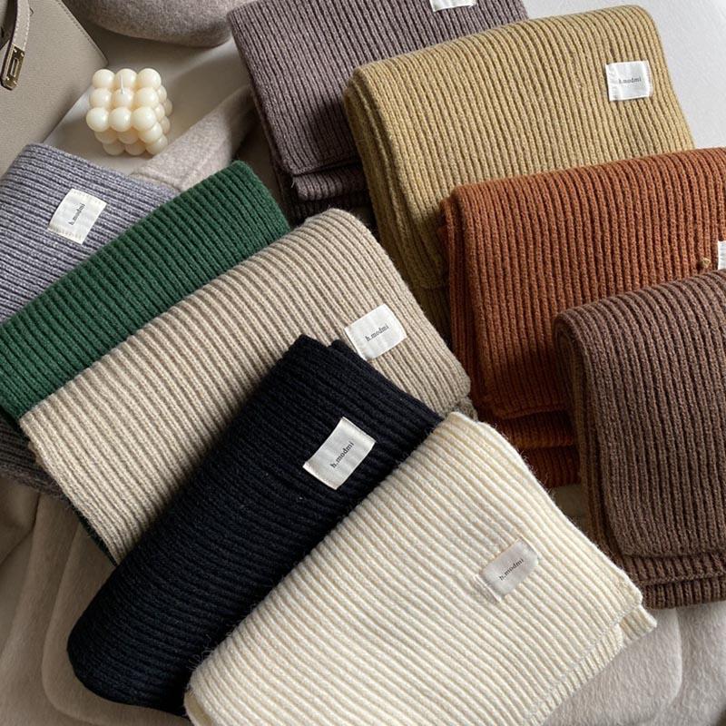 Vinter Dameimitasjon Cashmere Smudged Warm Bag Tykket mykt dusk sjal