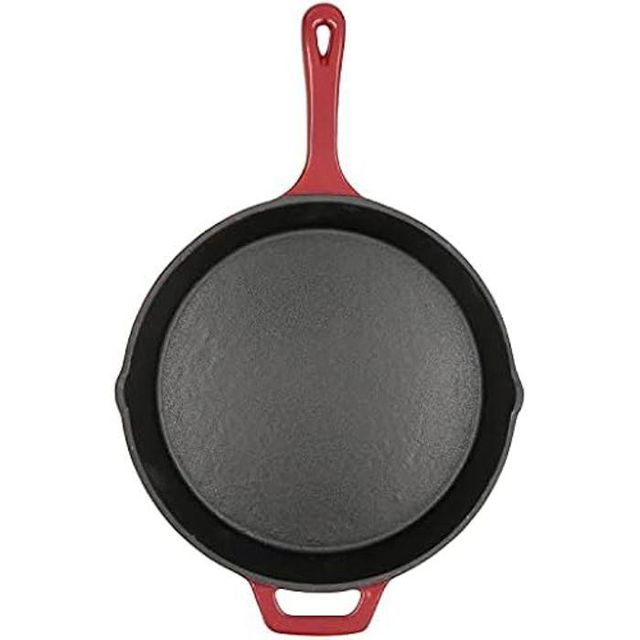 Pfanne - QUID - Fierro - 26 cm - Emailliertes Gusseisen - Rot - Induktionsgeeignet