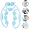 1PC Ring Muscle Roller Massager Foam 360° Legs Acupressure Massager Fat-Reducing Adjustable Body Massager Relief Fatigue