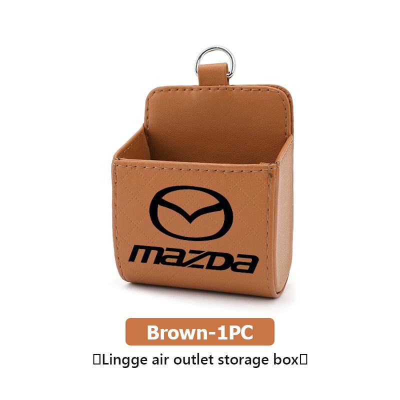Car Air Outlet Storage Box Phone Lipstick Lighter Organizer For Mazda 3 CX3 CX4 CX5 CX7 CX8 CX9 CX30 RX7 Atenza Axela