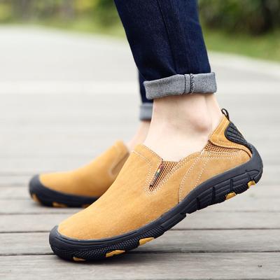 Fashion Brand Genuine Leather Men's Shoes Size 48 Outdoor Suede Loafers Luxury Sneakers Driving Shoes Handmade Breathable Casual Shoes