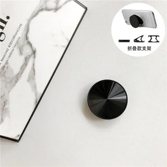 Portable CD Pattern Mobile Phone ABS Stretching Bracket for IPhone Samsung Xiaomi Universal Accessories Finger Ring Stand Holder 1