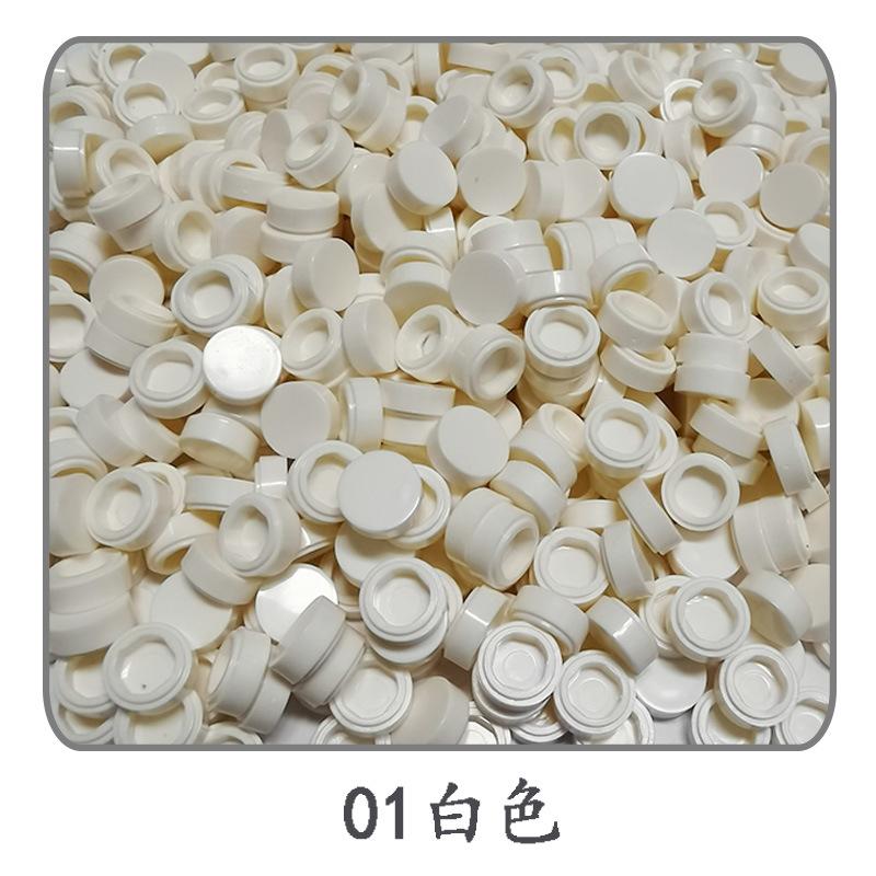 1000 stuks/partij Tegel 1x1 Rond 98138 Speciaal Blok Bouwsteen Kleine Deeltjes Stenen Onderdelen Compatibel met 98138 LOGO Speelgoed