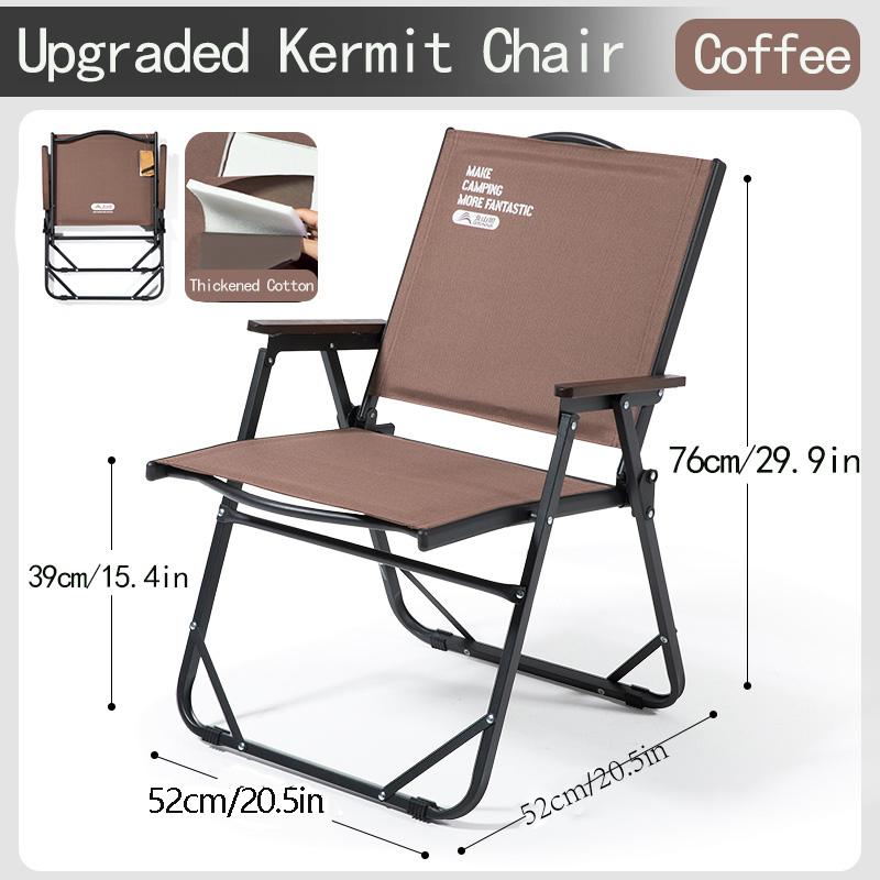 

DFS Outdoor Folding Camping Chair Portable Lounge Kemit Chair Picnic Beach Hiking Trekking коричневый
