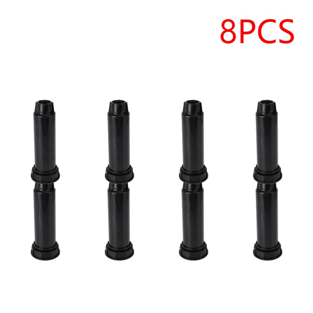 1-8PCS Buried Telescopic Sprinkler 1/2 inch Automatic Lifting Buried Sprinkler Anti-Rust Pop-Up Buried Sprinkler for Garden Cour