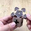 Complex Metal Puzzle Brain Teaser Intricate Gear Star Mechanism Challenge Durable Party Game for Holidays Birthdays Portable Unique Party Favor
