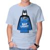 Unisex Crew Neck T-Shirt Bat Light Graphic Short Sleeve Casual Tee