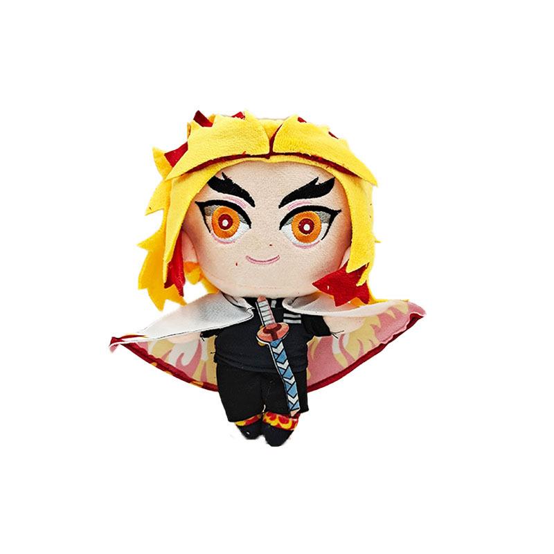 

Аниме Убийца Демонов: Обработка углем, кукла You Bean, стоячая поза, абрикосовое шоу, плюшевая игрушка второго поколения жёлтый