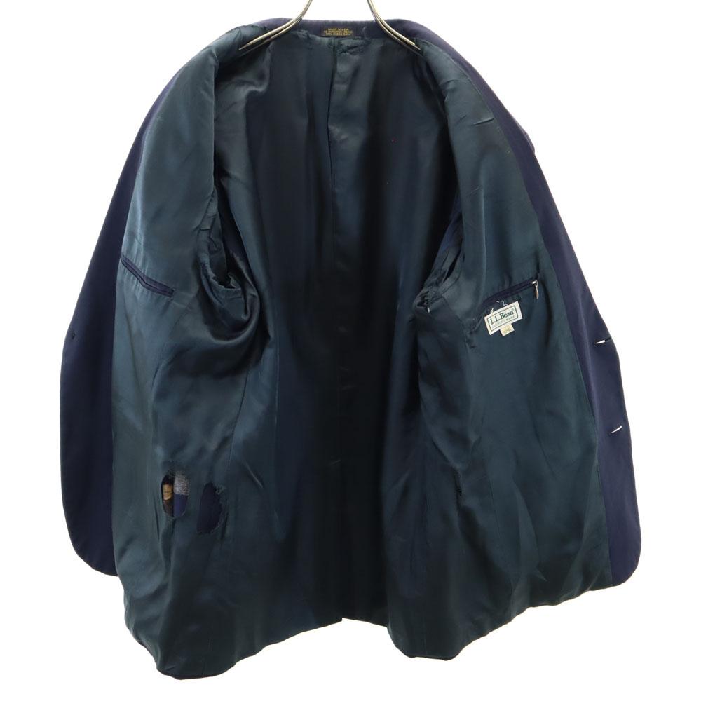 L.L.BEAN Sacou croit vintage anii '80 bush fabricat în SUA 40R Blazer bleumarin Bărbați Folosit