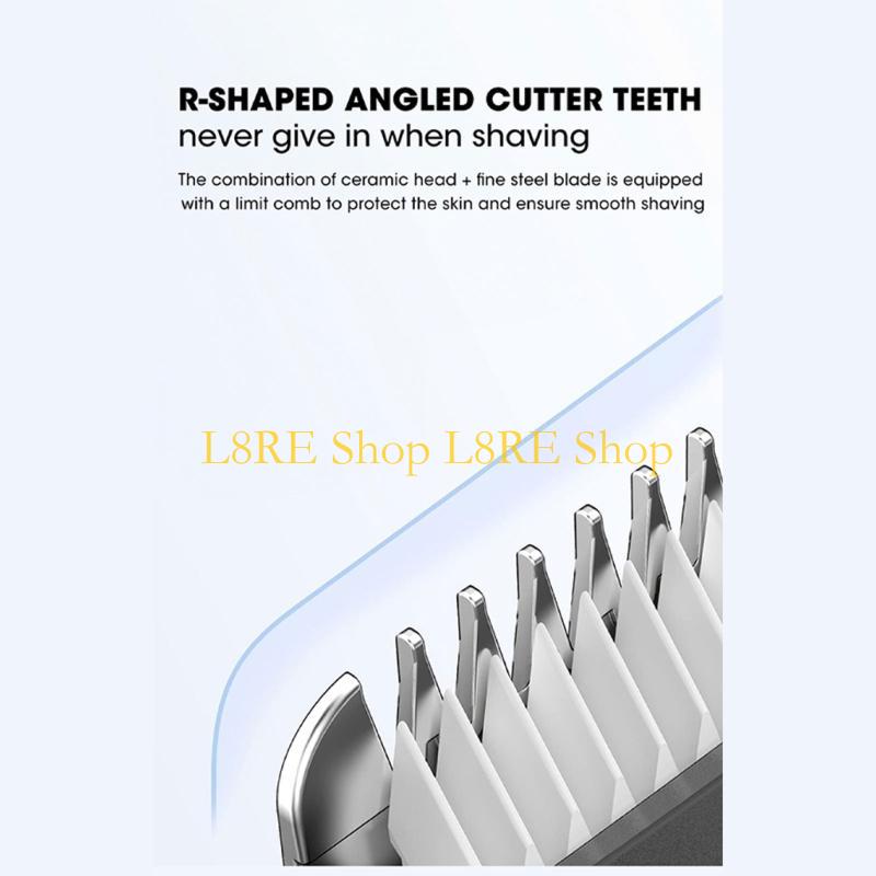 L8RE Groin & Body Hair Trimmer for Men Electric Trimmer Pubic Trimmer Body Shaver Waterproof Wet/Dry Body Shaver Groomer China Mainland