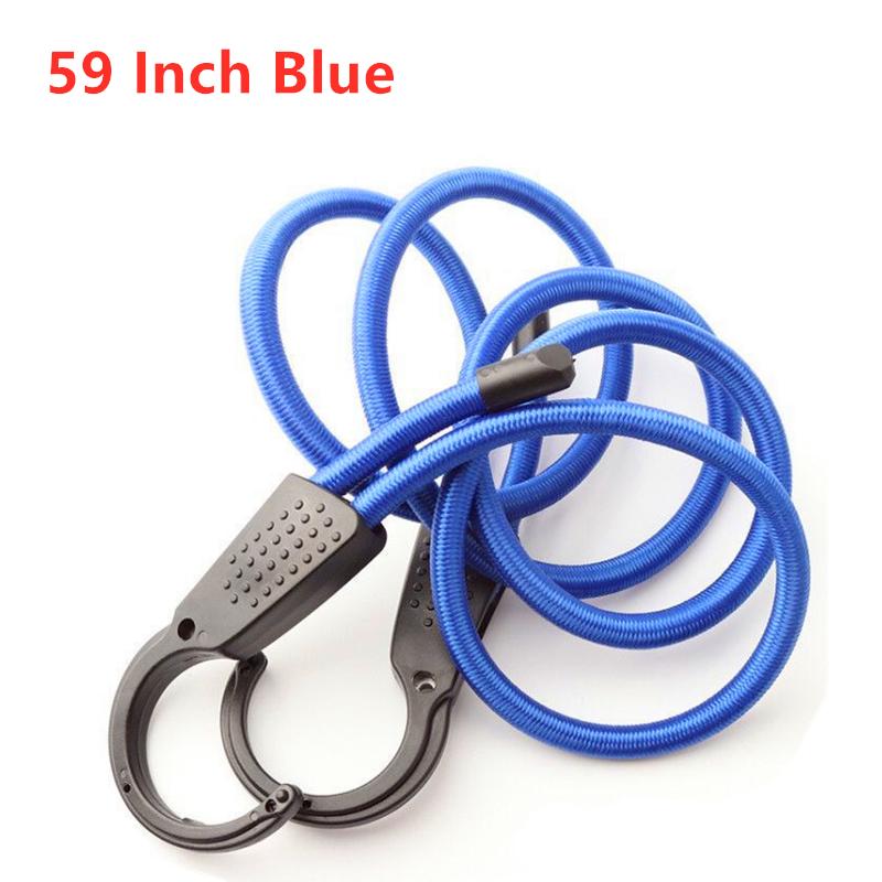 

59 Inch Car Coat Hanger Adjustable Belt Trunk Fixed Rope with Hook Retractable Rack Portable Hanger Holder Rope Car Hook Hangers синий