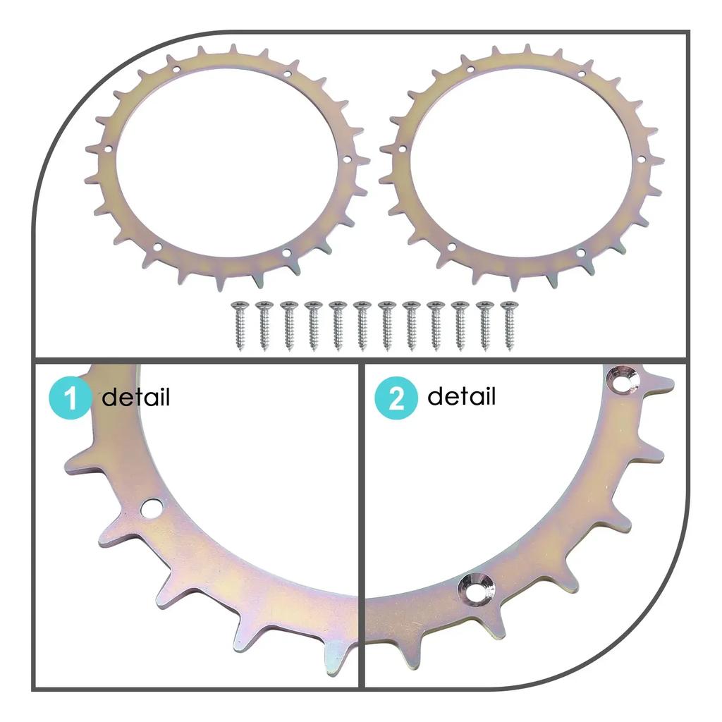 Accessories Anti Slip Screws Rust Proof Screw Rust Prevention Size: 170mm Suitable For Bosch Robot Lawn Mowers