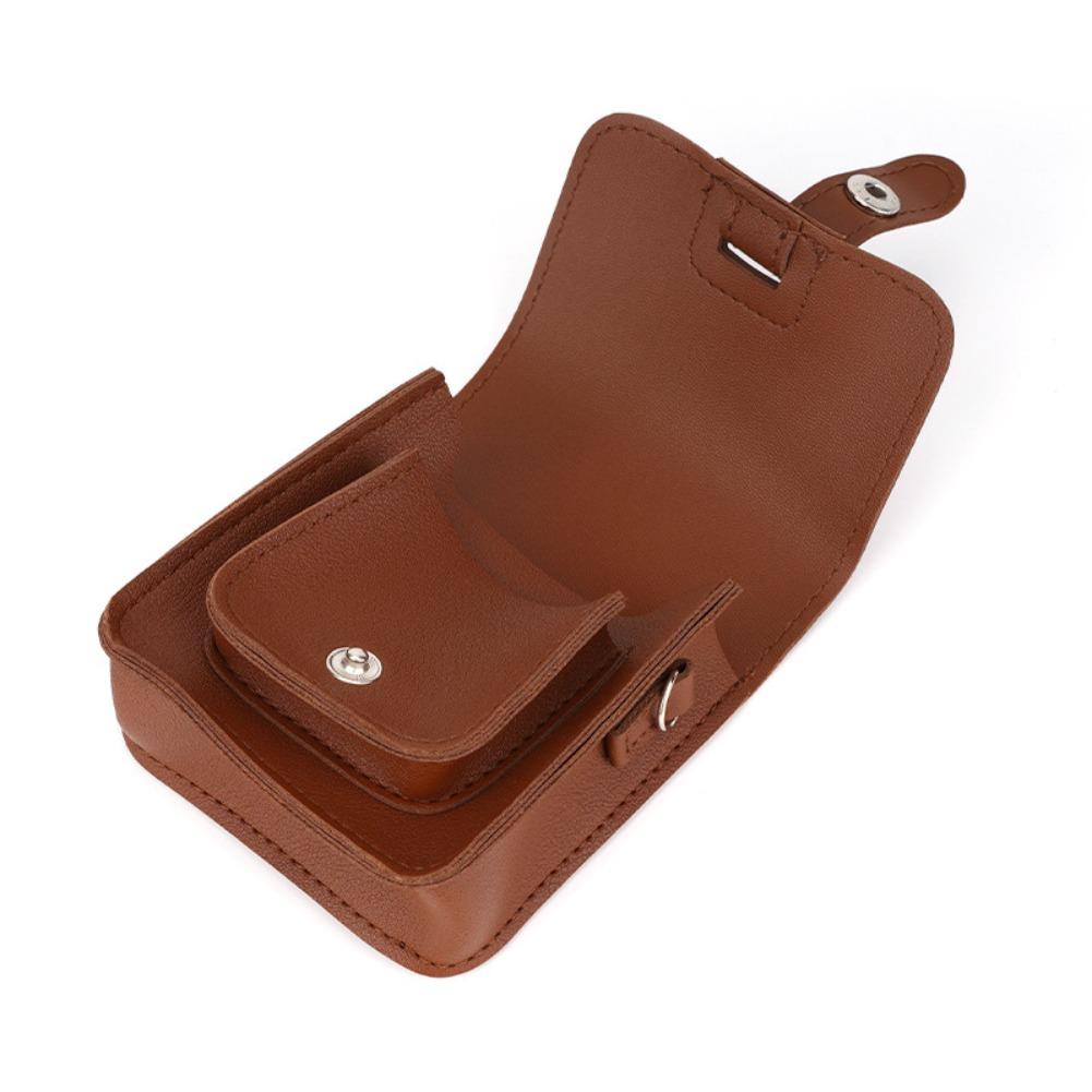 For Anbernic RG34XXSP Handheld Carrying Bag PU Leather Game Console Storage Case For Anbernic RG34XXSP Console Protective Bags