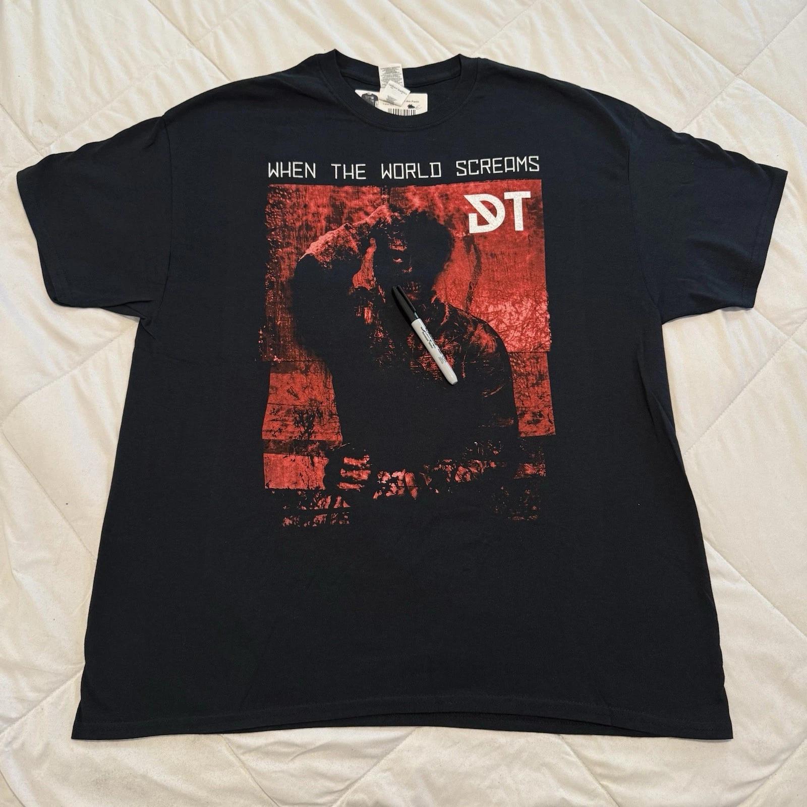 DARK TRANQUILLITY When The World Screams Shirt XL, In Flames, Soilwork XL