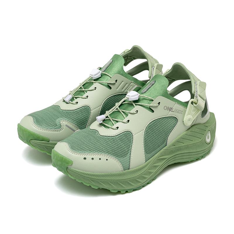 ONEMIX Sommer Outdoor Wasserschuhe Dicke Sohle Rutschfeste Gepolsterte Freizeitschuhe Herren Atmungsaktive Speed ​​Interferenz Wasserschuhe Damen