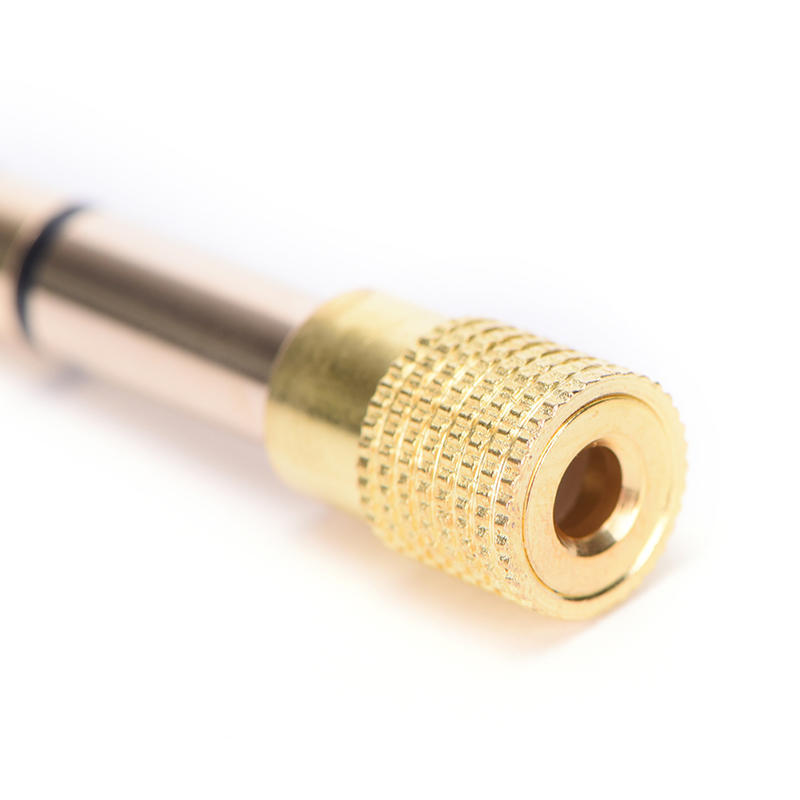 6.5Mm 1/4"Male Plug To 3.5Mm 1/8"Female Jack Stereo Headphone Audio Adapter
