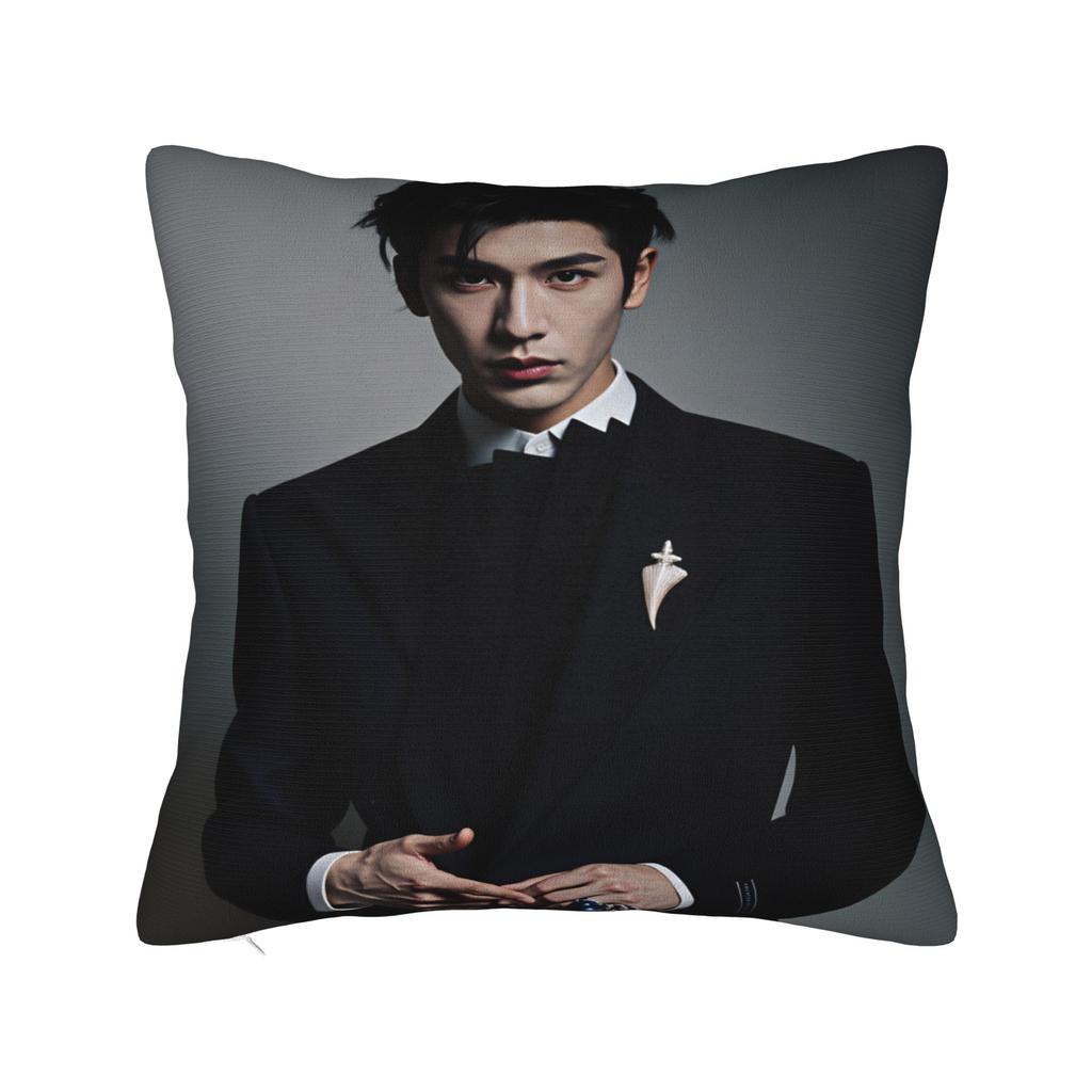 Zhang Linghe Pillow Case  Soft Pillow Cover For Living Room Sofa Retro Trendy Cushion Cover
