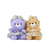 Plush Teddy Bear Keychain With Cartoon Dress For Kids And Bag Decor