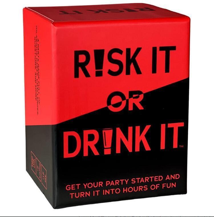 Risk Couples Game Cards, Affectionate Dialogue Cards English Version Risk Couples Or Drink It