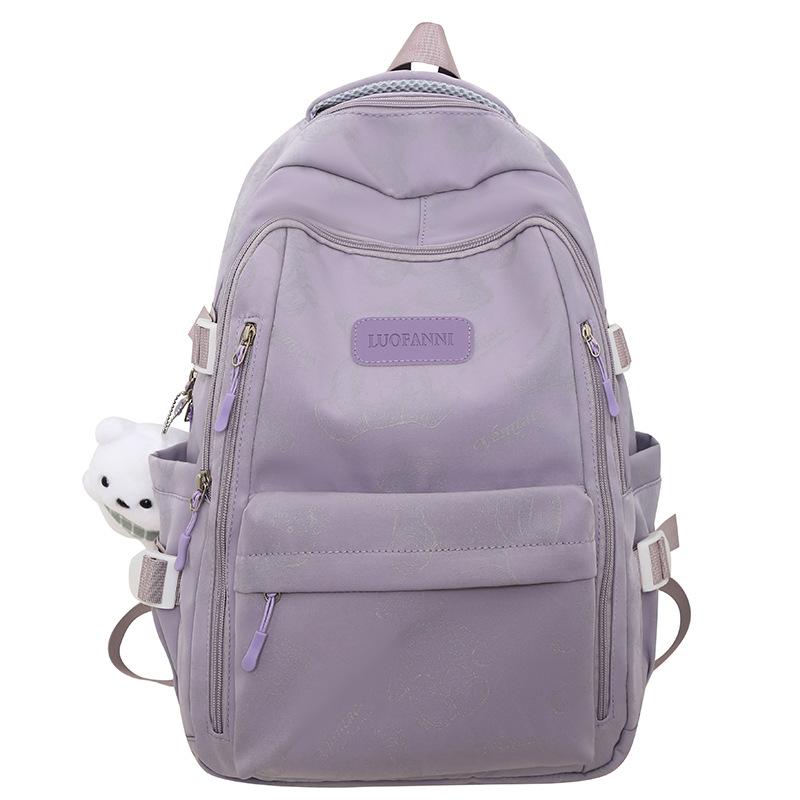 Backpack for Children Elementary School Students Girls Print Junior High School Students Backpack High School Students College Students Backpack