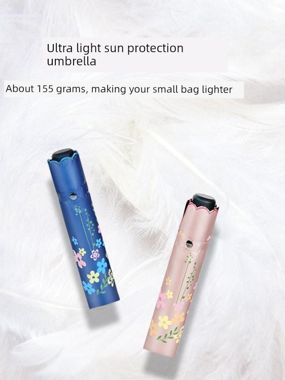 Hongda Super Light Portable Dual-Purpose Flagship Store Sun Umbrella