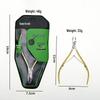 Easy Cut D-501 Stainless Steel Cuticle Nipper & Clipper Set - Professional Vietnamese Style Manicure Tools