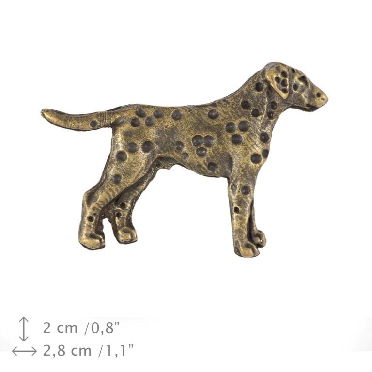 Dalmatian, Carriage Dog, Spotted Coach Dog I - Dog Necklace, Silver-plated Pendant for the Dog Lover, Subtle Jewellery by Art-Dog