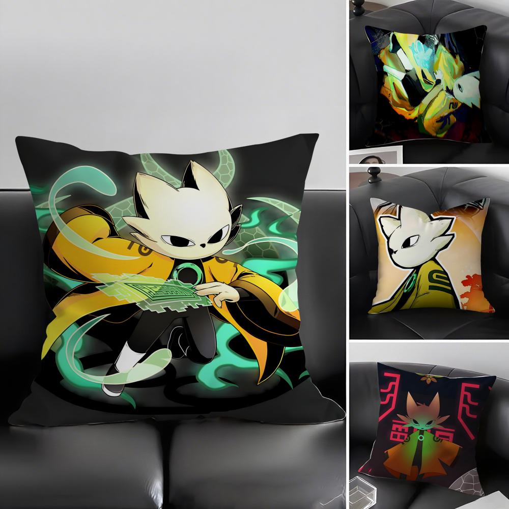 Cool NNine SolsS Game Cushion Cover Pillowcase Ultra Soft Skin Friendly Fabric Cloud Like Comfort Concealed Zipper