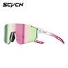 SCVCN Kinder Sportbrille Kinder Rennrad Radsport Brillen Photochrome UV400 Schutzbrillen Outdoor Radfahren Teenager Sonnenbrillen