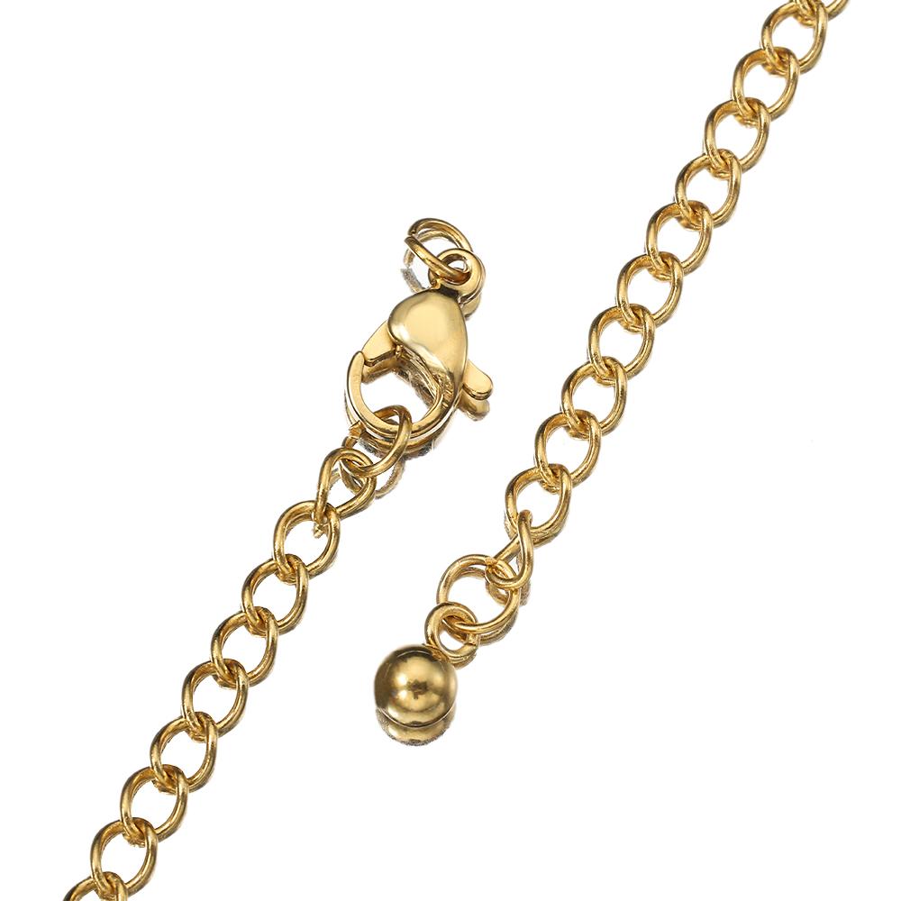 No Fade 10pcs 5pcs Stainless Steel Extension Chain Extended Connector Ball Tail Chain for Bracelet Necklace Jewelry Making DIY