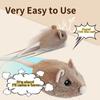 The New Electric Mouse Cat Toy Mouse Simulation Sound Self Hi To Relieve Boredom Automatic Cat Toy Fast Moving Pet Supplies