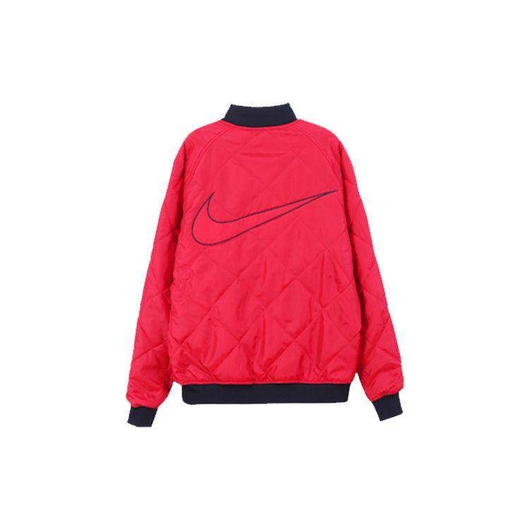 Nike Sportswear Swoosh Reversible Two-Tone Bomber Jacket Men Jackets Black CT7365-010