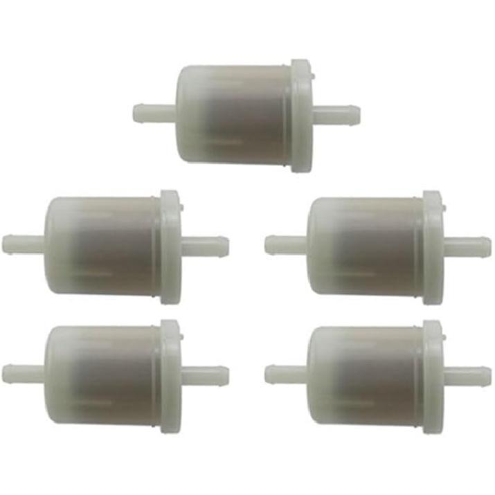 Inline for Diesel Gasoline Fuel Filter for KUBOTA 12581-43012 BX22D BX23D BX24D BX25 BX1870 BX1860 BX1850D BX1830D BX1800D(2pcs)