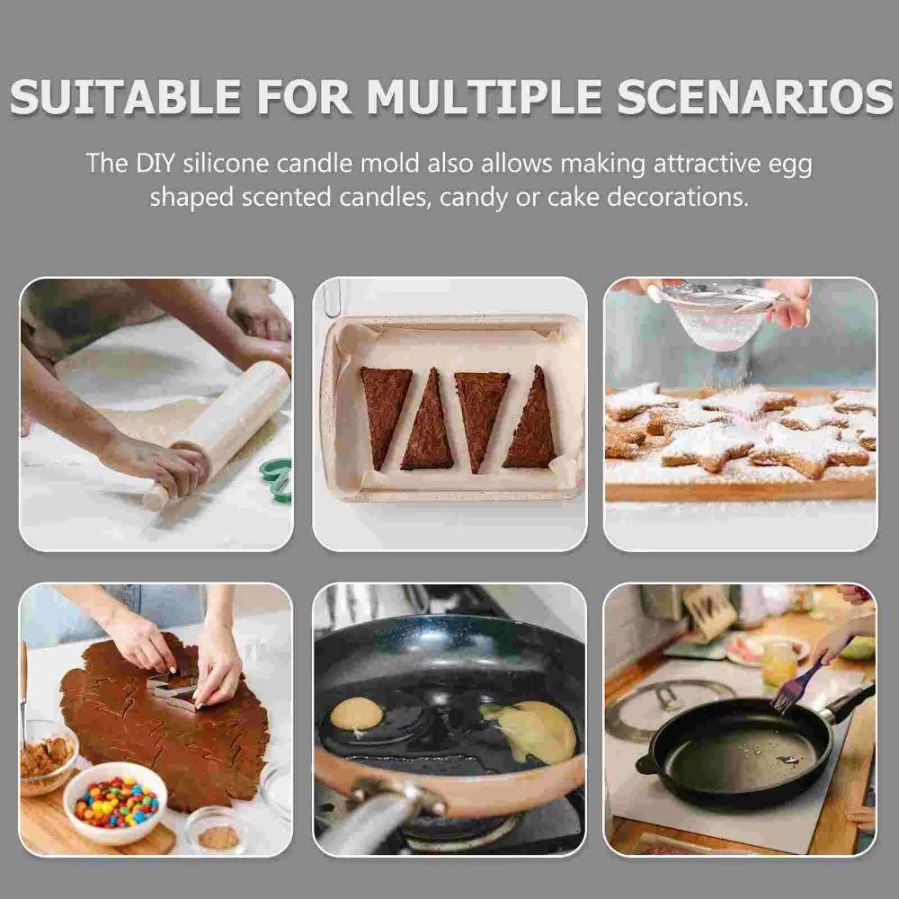 DIY Non-Stick Cake Mold 8 Slots Baking Pan Mold Pastry Tray Toast Cake Tray  Pastry Utensil