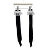 Foot Treading Pile Socks Summer Lace Edge Solid Color Boneless Socks Mid-calf Socks for Women