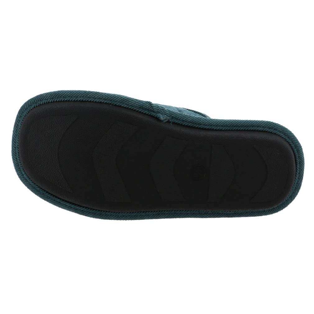 Slippers CORDUROY SLIPPERS EV DEEP TURQUOISE [Dulton] 22.5~25cm