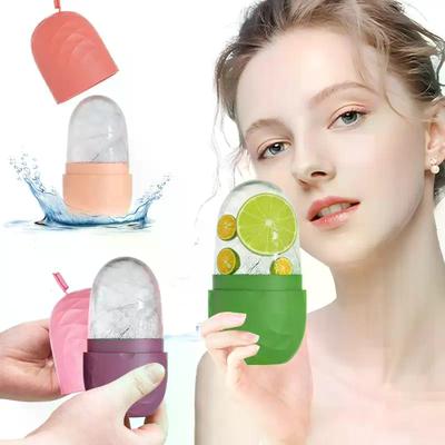 Ice Roller ForReusable Skin Care Tools Face & Eye Face Massage Silicone Ice Mold For Face Beauty Firming Relief Facial Massager
