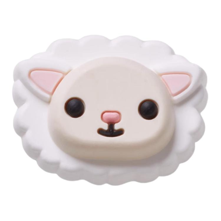 Crocs 3D Monkey Head PVC Shoe Accessories Unisex Multicolor