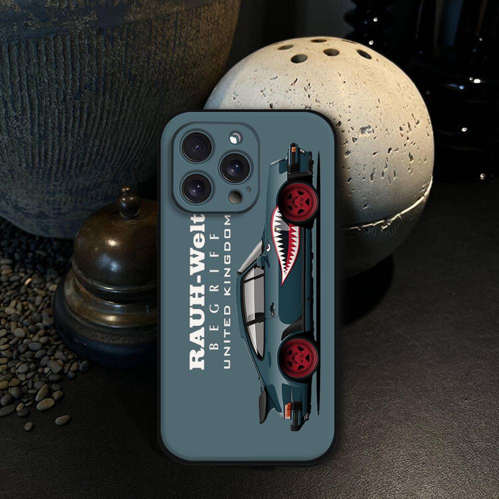 Phone Case For Iphone 16 15 11 13 14 Pro Max 7 8 Plus X Xr Xs Max 12mini Black Shell Cover Case