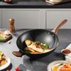 Alluflon Volcano Series 34cm Refined Iron Rust-Proof Wok