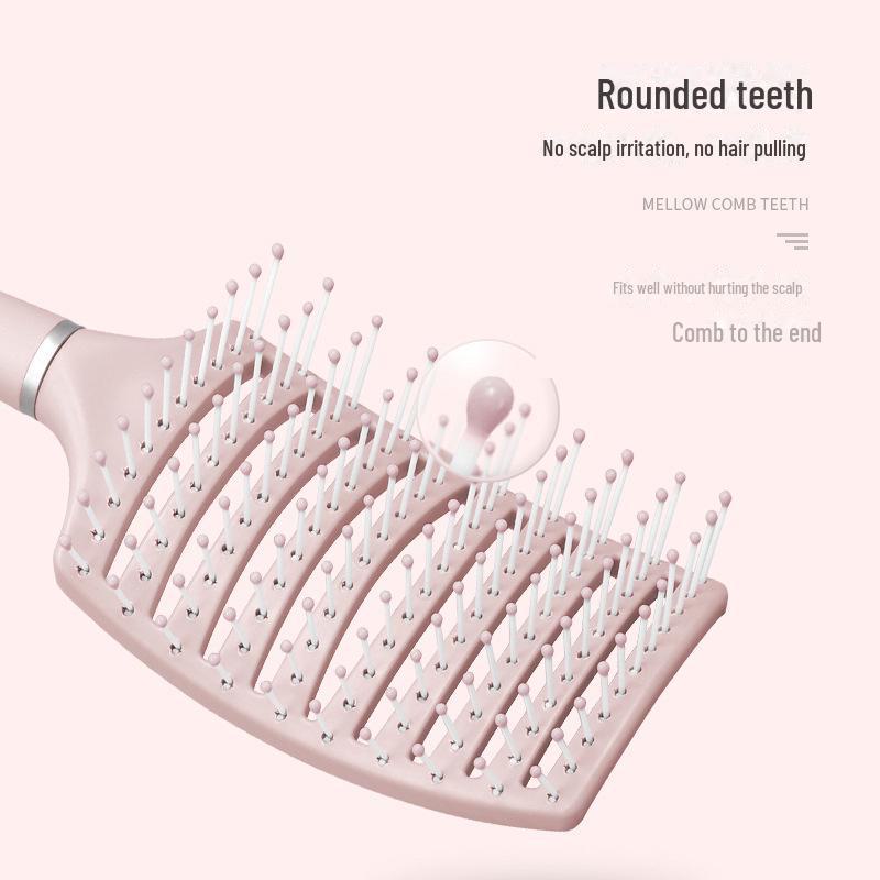 Air Cushion Massage Comb for Long, Curly, or Straight Hair - Large Fluffy Air Bag Design