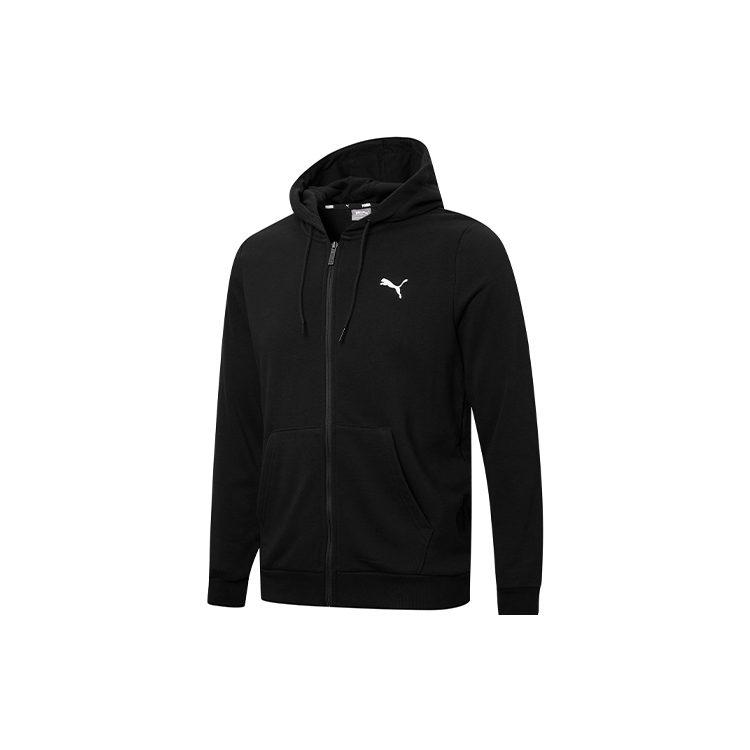 PUMA Jackets Men's Black Hooded Moderate Other 848732-01