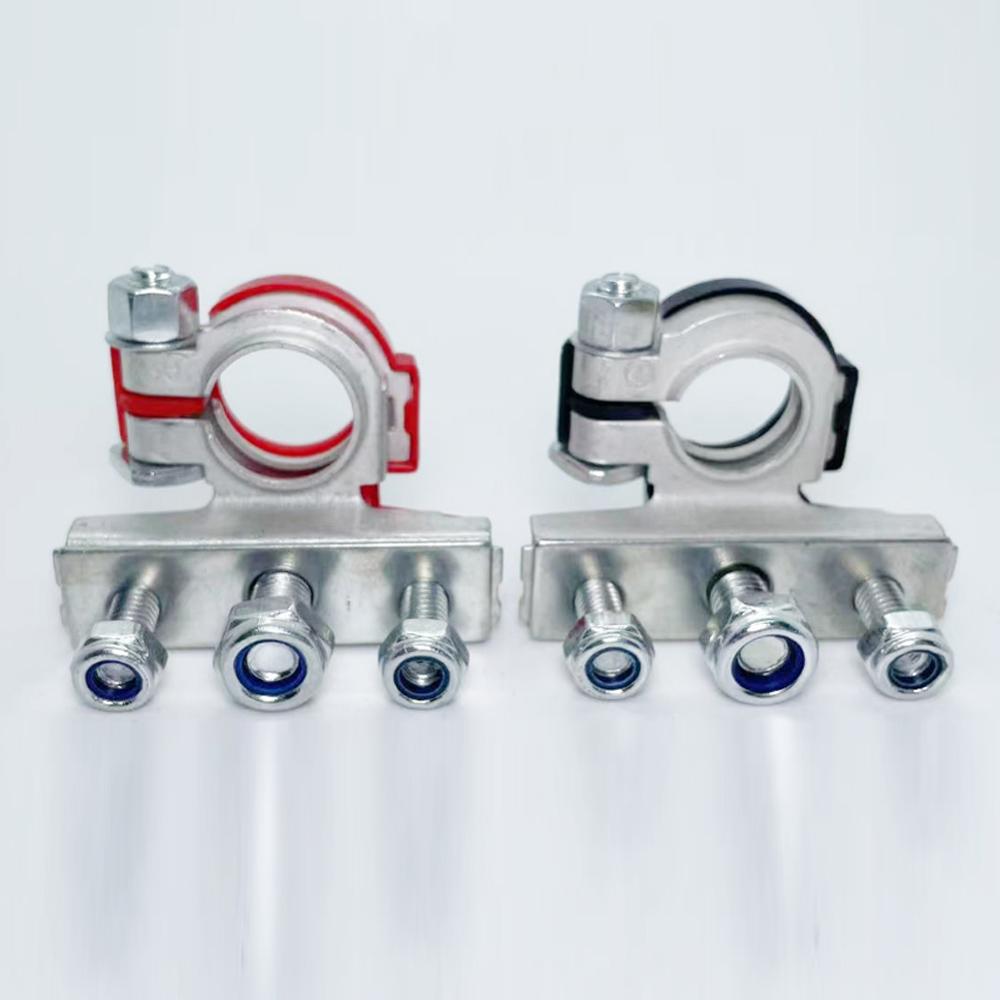 1 Pair Quick Release Battery Terminals Adapter Car Truck Caravan Workshop Tooling 12v Car Battery Connectors  Wire Cable