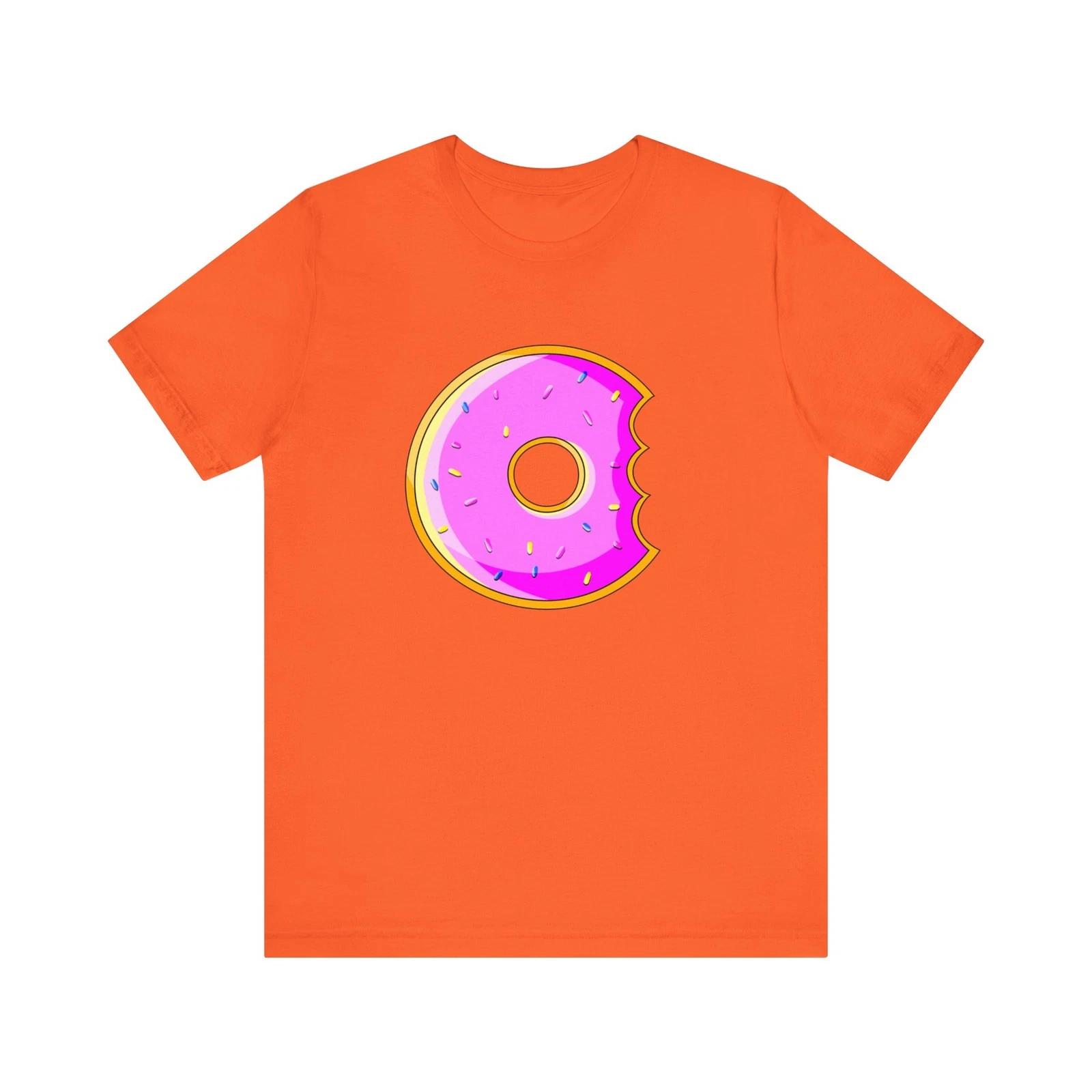 Pink Pastel Cartoon Donut Shirt | Pastel Shirt | Foodie Shirt | Foodie Gift 2XL