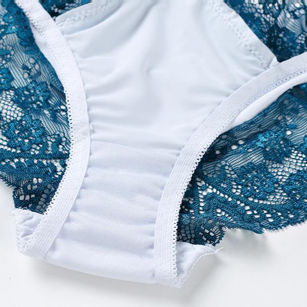 European and American Style Women Lingerie Set Sexy Lace Underwear Set Adjustable Gathered Push Up Bra and Panty Set